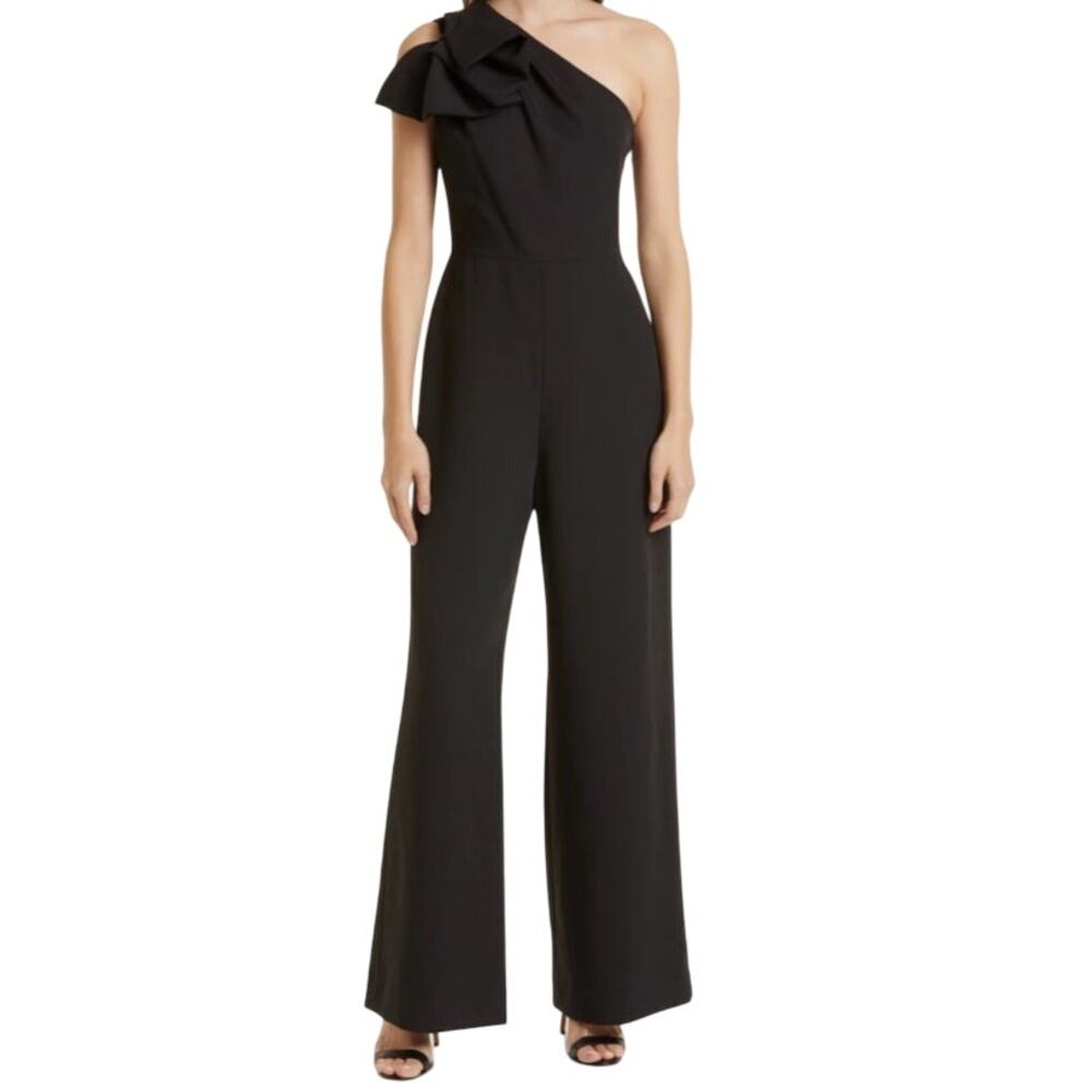 Milly Knox One Shoulder jumpsuit black size 6